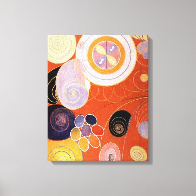 Hilma af Klint - The Ten Largest, No.4 Canvas Print (Front)