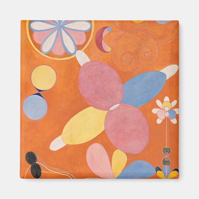 Hilma af Klint The Ten Largest No._4 Magnet (Front)