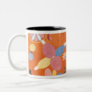 Hilma af Klint The Ten Largest No._4 Two-Tone Coffee Mug