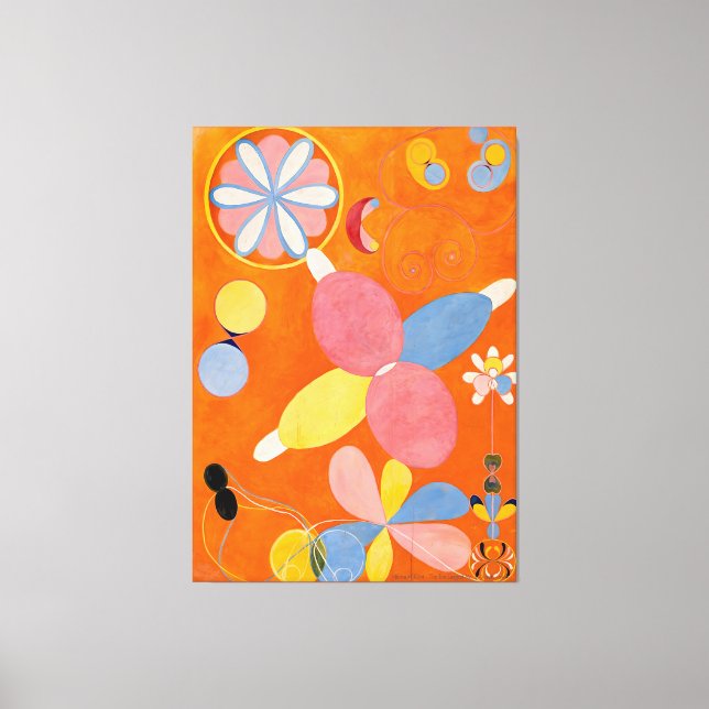 Hilma af Klint - The Ten Largest, No.4,Youth Canvas Print (Front)