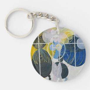 Hilma af Klint - The Ten Largest, No. 5 Keychain