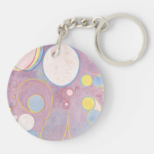 Hilma af Klint - The Ten Largest No. 8 Keychain