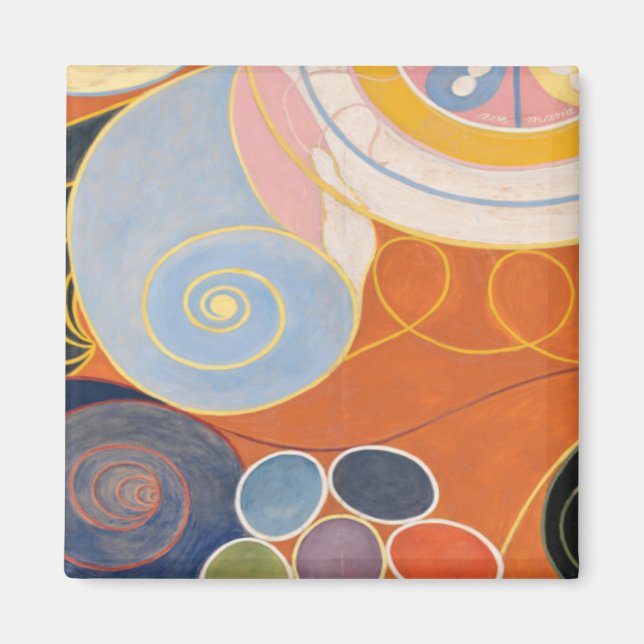 Hilma af klint throw pillow Case-Mate iPhone case  Magnet (Front)