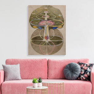 Hilma Af Klint, Tree Of Knowledge No1 Abstract Art Canvas Print