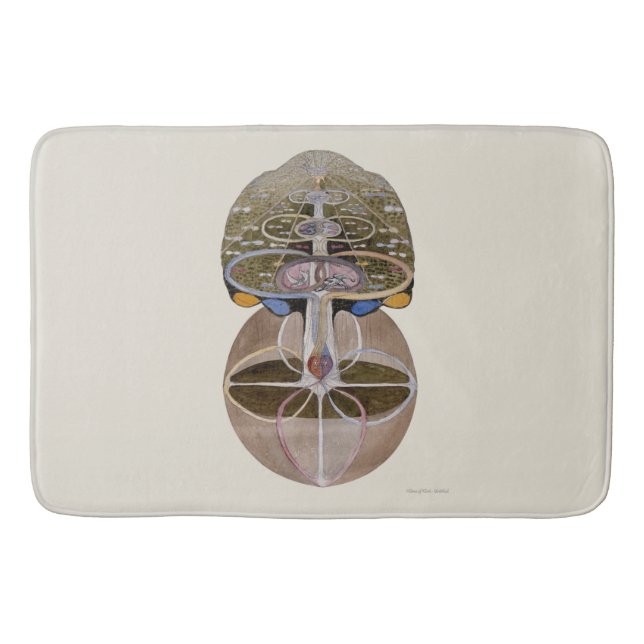 Hilma af Klint - Tree of Knowledge, No. 1 Bath Mat (Front)