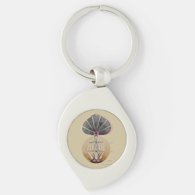 Hilma af Klint - Tree of Knowledge, No. 3 Keychain (Front)