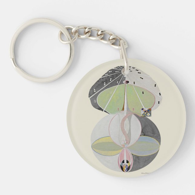 Hilma af Klint - Tree of Knowledge, No. 5 Keychain (Front)