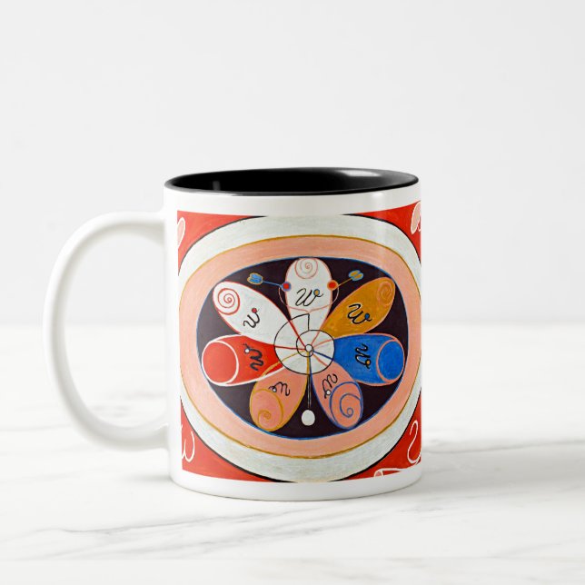Hilma af Klint Untitled Two-Tone Coffee Mug (Left)