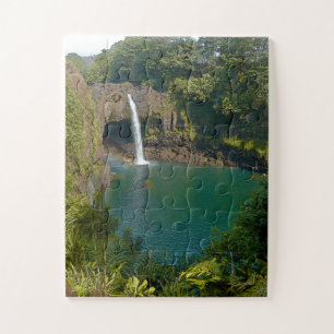  HILO, BIG ISLAND, HAWAII--RAINBOW FALLS JIGSAW PUZZLE