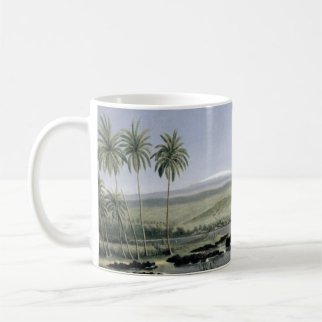 "Hilo de la tasse gaie de James Sawkins de baie" - (Gauche)