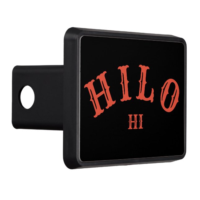 Hilo, Hawaiʻi Trailer Hitch Cover (Right)