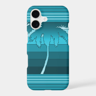 Hilo Hawaiian Palms Striped Teal