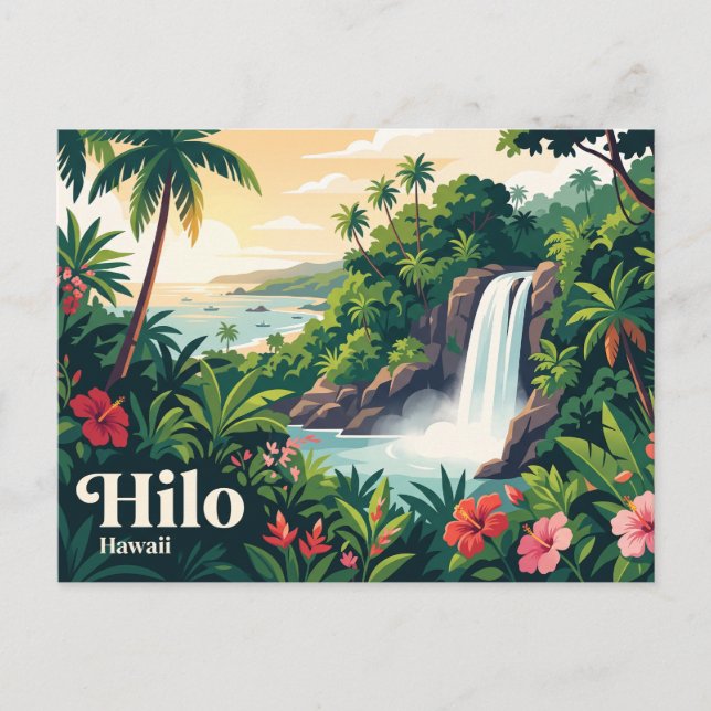 Hilo USA Postcard (Front)