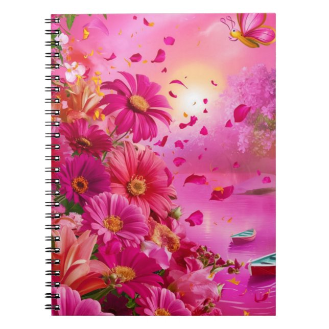 Hilroy 80 Page Notebook | Pink Notebook (Front)