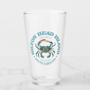 Hilton Head (blue crab) Glass