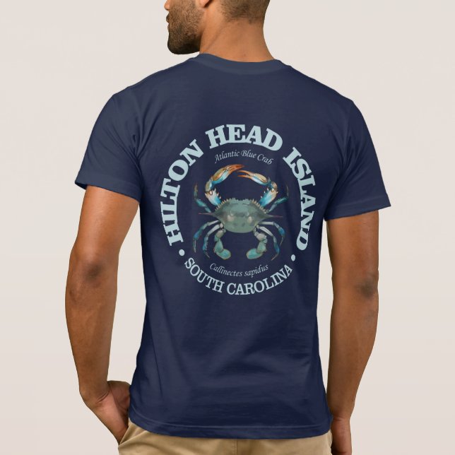 Hilton Head (blue crab) T-Shirt (Back)