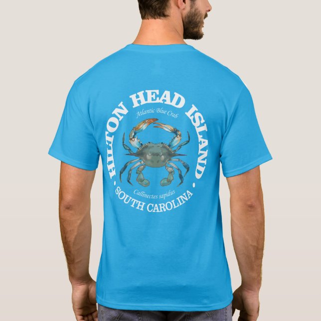 Hilton Head (blue crab) T-Shirt (Back)
