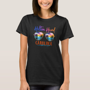 Hilton Head Carolina Sunglasses Family Matching Va T-Shirt