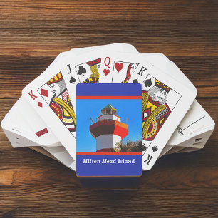 Hilton Head Island Harbour Town Lighthouse Playing Cards