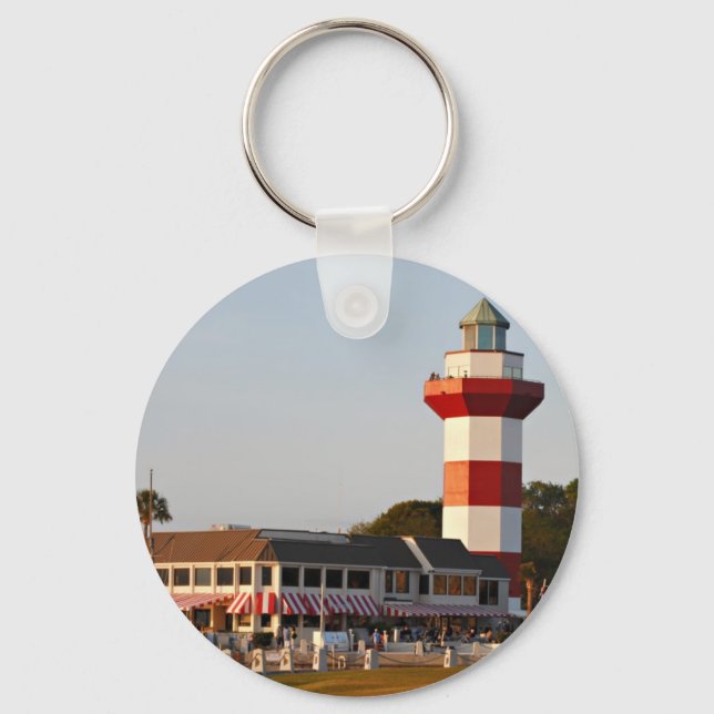 Hilton Head Island Lighthouse Keychain (Front)