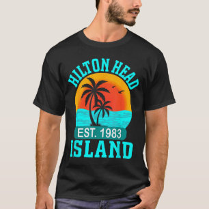Hilton Head Island South Carolina Beach Vibe T-Shirt