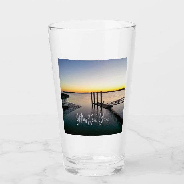 Hilton Head Island South Carolina Glass (Front)