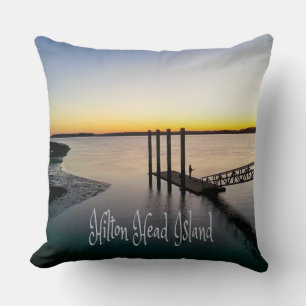 Hilton Head Island South Carolina Throw Pillow