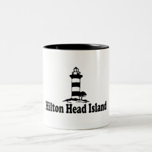 Hilton Head Island. Two-Tone Coffee Mug