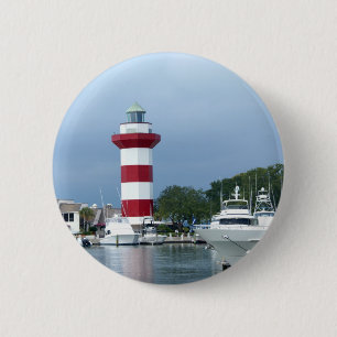 Hilton Head Lighthouse 2 Inch Round Button