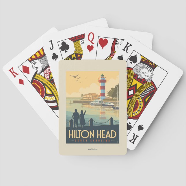 Hilton Head | South Carolina Playing Cards (Back)