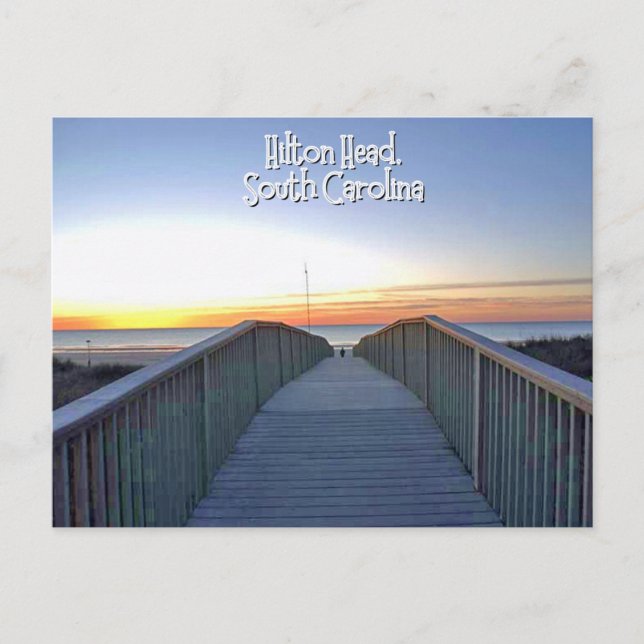 Hilton Head, South Carolina Postcard (Front)