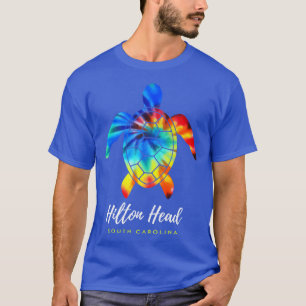 Hilton Head South olina Sea Turtle Tie Dye T-Shirt