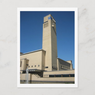 Hilversum town hall postcard