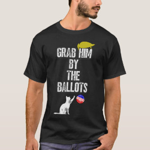 Him By The Polls Kamala Harris 47 47th President U T-Shirt