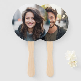 Him or Her Bridal Shower Game, Bride or Groom Game Hand Fan