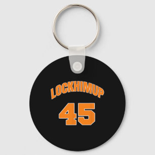 Him Up 45 Arrest Trump Jail Trump Anti Trump Keychain