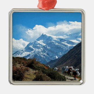 Himalaya Mount Everest India Nepal Travel Summer Metal Ornament