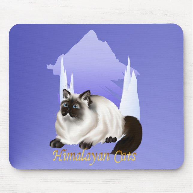 Himalayan Cats Mousepad (Front)