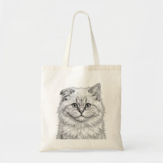 Himalayan Kitten White Tote Bag