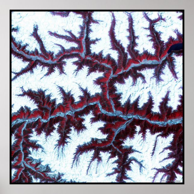 Himalayan Mountains Poster (Front)