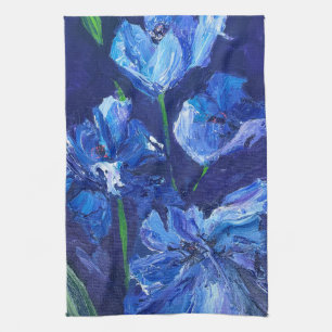 Himalayan Poppies kitchen towel_Alaska Towel