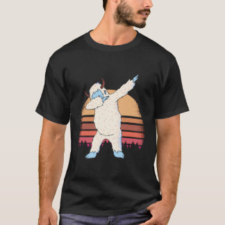 Himalayan Yeti Doing The Dab Dance Funny Graphic T-Shirt