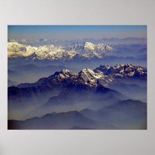 Himalayas Landscape Poster