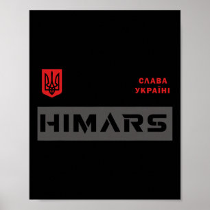Himars System Military Army Glory To Ukraine  Poster