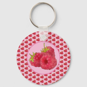 Himbeeren Keychain