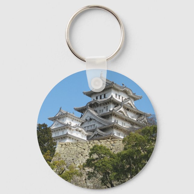Himeji Castle 姫路城, Hyogo, Japan Keychain (Front)