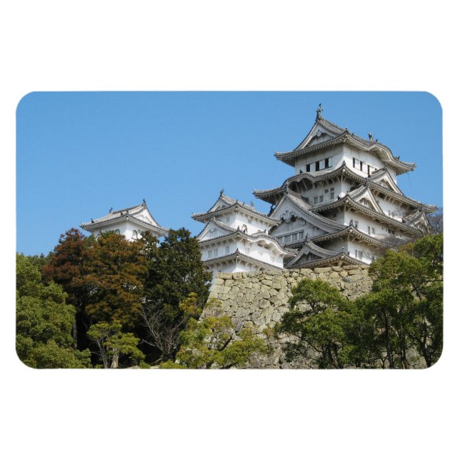 Himeji Castle 姫路城, Hyogo, Japan Magnet (Horizontal)