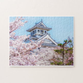 Himeji Castle in Full Bloom  Jigsaw Puzzle
