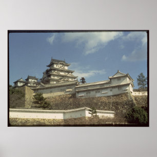 Himeji Castle, Kyoto, completed 1609 Poster