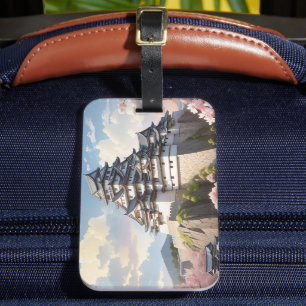 Himeji Castle Majestic Fortress Japanese History Luggage Tag